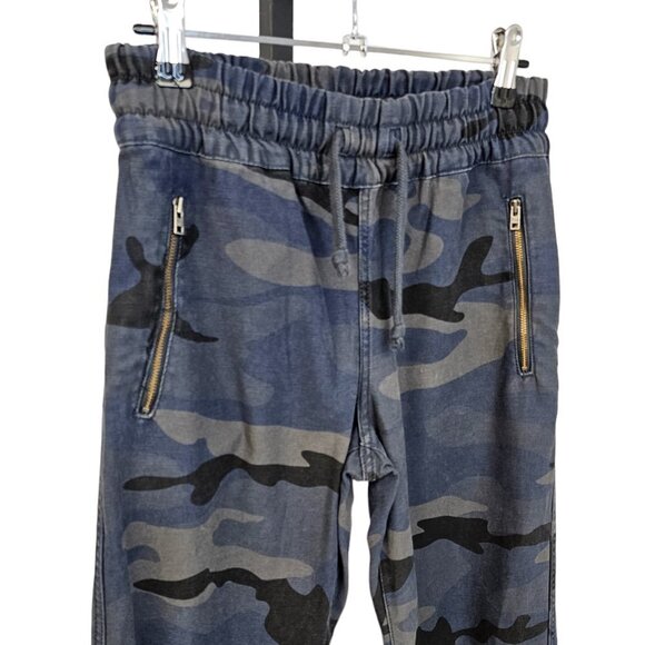 Aritzia Camouflage Track Pants - Black and Gray - Picture 1 of 8